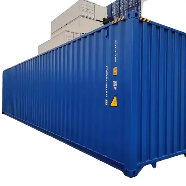 Abd'ye deniz konteynerleri satılık açık üst 20ft 40ft kuru konteyner