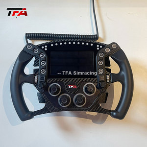 Gran oferta, <span class=keywords><strong>volante</strong></span> de carreras Sim de fibra de carbono, conectividad Plug-and-Play, opciones de montaje universales para <span class=keywords><strong>PC</strong></span> para juegos de Xbox - Product Image 2