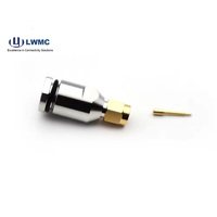 Conector macho Rf SMA con tuerca de refrigeración ULTRAFLEX 7 cable SMA 7 abrazadera macho de cable