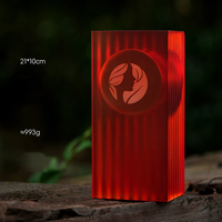 Nouveau Trophée en Résine Transparente Effet Verre Sablée UV, Prêt pour la Production d'Échantillons en 7 Jours