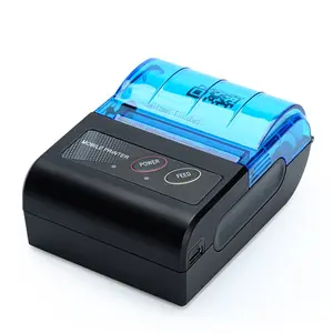 Customize Stock New Imprimante Etiquette Autocollant High Quality Portable Thermals 58mm Mini Sticker Printer BT-II