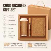 Coffrets cadeaux écologiques originaux en bois : tasse à café, carnet, stylo, clé USB – Idéal pour les entreprises, Noël, souvenirs de luxe, cadeaux de bureau