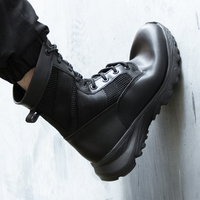 Bottes tactiques souples avec tige souple et semelle légère et respirante