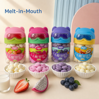 Aimo Kant-en-klare Knapperige Zoete Biscuitkoekjes - Vloeibare Fruitige Smaken 14 Grams Verpakking