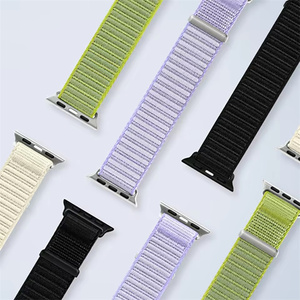 <span class=keywords><strong>Bracelet</strong></span> en tissu sport tressé en nylon respirant pour <span class=keywords><strong>Apple</strong></span> <span class=keywords><strong>Watch</strong></span> Band 49 mm, <span class=keywords><strong>bracelet</strong></span> durable, <span class=keywords><strong>bracelet</strong></span> étanche - Product Image 5
