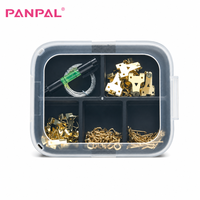 Kit de 133 crochets de suspension pour cadres photo avec niveau et clous pour fixation murale d'œuvres d'art et décorations