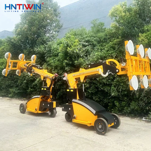 HNTIWIN, nueva venta directa de fábrica, <span class=keywords><strong>precio</strong></span> bajo, Control remoto, 6 ventosas, 600kg, rotación de 360 grados, elevador de vidrio al vacío alimentado por batería - Product Image 3