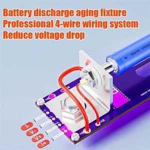 อะเตอร์4-wrie 20A แบตเตอรี่ทดสอบยืน18650ทดสอบความต้านทานภายในความจุทดสอบการติดตั้งที่นั่งแรงดันไฟฟ้าปัจจุบันเมตรกล่องตรวจจับ - Product Image 3