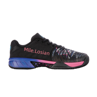 Chaussures de padel légères Chine, chaussures de padel de qualité supérieure pour hommes, chaussures de padel noires de vente chaude