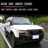 Plaque de protection inférieure de pare-chocs arrière pour Toyota Land Cruiser 250 LC250 Prado 2024-2026, accessoires de protection de pare-chocs arrière