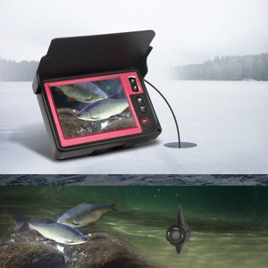 Caméra sous-marine de pêche en bateau Shifengda HR-3505DFL portable avec canne de 2,7 m, écran de 3,5 pouces, enregistrement vidéo en 4 langues, certifiée CE FCC - Product Image 3