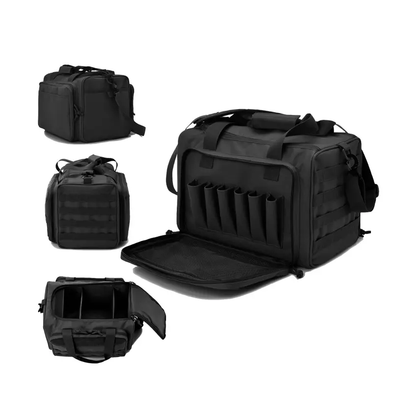 Custom outdoor men waterproof storage tools gear handbag tactic messenger range tactical duffle bag