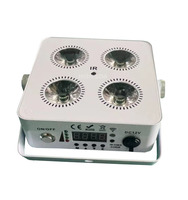 Mini projecteur LED sans fil de haute qualité 4x18W RGBWAUV 6-en-1 avec batterie et Wi-Fi pour scène