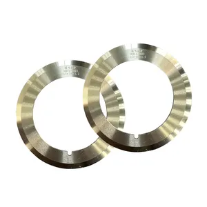 130mm OEM slitter roll disc blade round circular knife for paper film converting slitting rewinding machines
