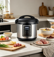 Cuisinière à riz électrique grande capacité avec maintien au chaud automatique pour approvisionnement en gros PC22 5L(900W)/6L(1000W)