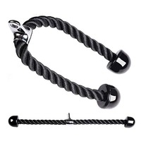 Accessoires de machine à câble de musculation professionnelle, corde en nylon pour triceps, accessoires d'exercice de fitness, corde pour triceps robuste