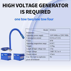 ST202B Ionizing Air Snake Nozzle Automatic Induction Dust Removal <strong>Anti</strong> <strong>Static</strong> Air <strong>Gun</strong> for <strong>Static</strong> Elimination and Dust Blowing - Product Image 3