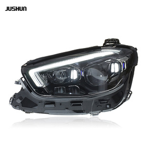 Kit de phares LED JUSHUN pour Mercedes-Benz Classe E W213, mise à niveau avec feux de jour et clignotants - Product Image 4