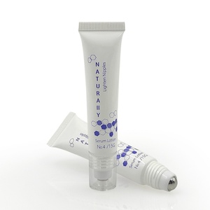 Tube souple vide personnalisé en gros pour emballage de crème de soin 20ml pour essence éclaircissante, avec bouchon à vis en plastique - Product Image 4