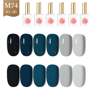 AILANUO เจลทาเล็บยูวี 15 มล. รับผลิตแบบ OEM/ODM ปราศจากสาร TPO HEMA HPMA มี 6 สี รับทำแบรนด์ส่วนตัว โลโก้ตามสั่ง ลอกออกได้ด้วยน้ำยาล้างเล็บ ยูวีแอลอีดี เจลทาเล็บยูวี - Product Image 2