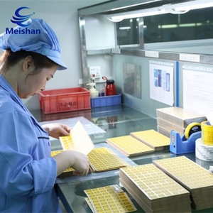 Insignia Cultural Tradicional de Aleación Metálica Esmaltada Azul Vintage con Patrón de Nubes de Meishan y Relieve de Tinta al Estilo Pintura a la Tinta del Horizonte del <span class=keywords><strong>Atardecer</strong></span> junto al Mar - Product Image 5