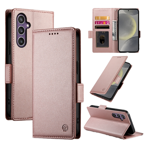 Étui en cuir RFID <span class=keywords><strong>CaseMe</strong></span> 2025 pour S25, avec porte-cartes magnétique, antichoc et gaufré - Product Image 4