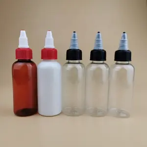 4 Unzen leere Haar färbemittel Squeeze Applikator flasche PET Kunststoff Trocken farbstoffe Spender pulver Flasche