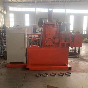 Highly Automated Stainless Steel Pipe and <b>Hose</b> <b>Clamp</b> Forming Machine with PLC Control and 3KW Motor - Product Image 6