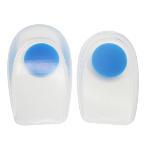 Soulagement de la douleur au pied talon Flexible éperon tendon d'achille semelle <span class=keywords><strong>Silicone</strong></span> talon tasse talon coussin - Product Image 5