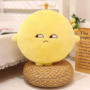 Nouvelle conception créative, <span class=keywords><strong>coussin</strong></span> en peluche citron, jouet en forme de fruit, poupée citron pour canapé, bureau, <span class=keywords><strong>coussin</strong></span>, salon, cadeau pour enfants et adultes - Product Image 3