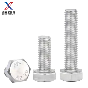 Vis à tête hexagonale entièrement filetée <span class=keywords><strong>en</strong></span> acier inoxydable SS304 DIN <span class=keywords><strong>EN</strong></span> <span class=keywords><strong>ISO</strong></span> <span class=keywords><strong>4017</strong></span>, fabrication directe d'usine, M6-M24 - Product Image 6