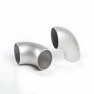 ANSI B16.9 SCH 40 stainless steel 304L/316L seamless black steel butt welded elbow pipe fitting