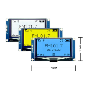 2.42インチOLEDモジュール黄色黒3.3VドライバーSSD1309ZC 2.42インチoledスクリーン液晶ディスプレイi2Cモジュール128x64 - Product Image 4