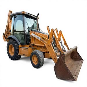 Chargeuse sur pneus de haute qualité à vendre à prix réduit – Chargeuse-pelleteuse d'<span class=keywords><strong>occasion</strong></span> Case 580M à vendre - Product Image 1