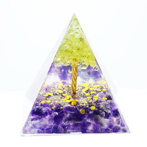 5 Cm 1.96 Inch Bán Buôn Chữa Bệnh Tinh Thể Nhựa Kim Tự Tháp Năng Lượng Orgone Kim Tự Tháp Trang Trí Cho Trang Trí - Product Image 6