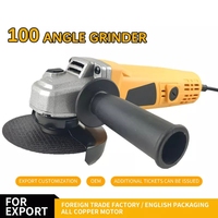 Meuleuse d'angle professionnelle sans fil 100MM, outils électriques, Mini meuleuse d'angle Portable