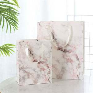 Custom Logo Eco-Friendly Large Cardboard Paper Gift Bags Waterproof Flat <b>Design</b> for Jewelry Clothing Shopping <b>Packaging</b> - Product Image 4