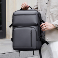 Mochila Expandible para Portátil de Negocios, Gran Capacidad, Resistente al Agua, 15.6 Pulgadas, para Viajes, Oficina, Uso Diario, para Hombre