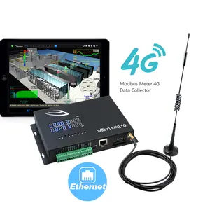物联网gprs遥测Modbus RS485转短信GSM 4G RTU无线调制解调器模块设备数据记录器网关
