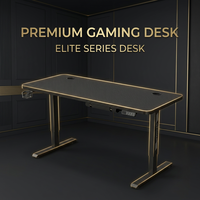 Bureau de jeu électrique silencieux AOR Home pour e-sport, bureau d'ordinateur et d'apprentissage, hauteur réglable, commutation libre, vente en gros usine