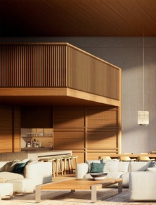   Meubles de restaurant d'hôtel 5 étoiles sur mesure, ensemble de salle à manger de luxe avec design de style américain - Product Image 4