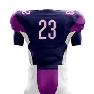 Uniforme de football américain imprimé de haute qualité pour adultes, 100% polyester, séchage rapide, personnalisable - Product Image 5