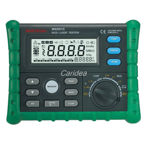 เครื่องทดสอบสวิตช์ป้องกันไฟรั่ว Huayi MS5910 เครื่องตรวจจับความต้านทานวงจรไฟฟ้าสำหรับช่างไฟฟ้า - Product Image 1