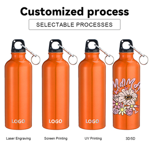 Tùy Chỉnh Thân Thiện Với Môi 500Ml 750Ml 1000Ml Kim Loại Thể Thao Dưới Nước Chai PC Rò Rỉ Bằng Chứng Du Lịch Nhôm Cho Cắm Trại Uống Cá Nhân - Product Image 4