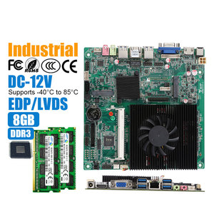 POS Kiosk Realtek Intel HM76 çip PCI-E Gigabit ağ kartı EDP/LVDS Intel LVDS Realtek pgamobile mobil işlemciler ITX anakart - Product Image 1