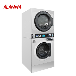 Équipement de blanchisserie, blanchisserie automatique pour hôtel, machine à laver en libre-service, machine à laver et sèche-<span class=keywords><strong>linge</strong></span> empilables sans argent liquide, fonctionnant avec une carte - Product Image 4