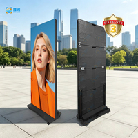 Pantalla LED P1.25/P1.5/P2.5 para Interiores/Exteriores, Panel LED GOB Digital de Alta Calidad, Portátil, Plegable, para Publicidad