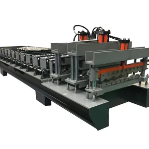 Fully Automatic Galvanized Roof Tiles Making Machines Roof Sheet Roll Forming Machine Price