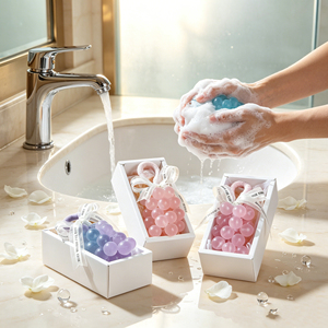 Sapone Aromaterapico Artigianale al Cristallo di Uva con Etichetta Privata, 200g, Sapone Trasparente per Bellezza e Corpo, Confezione all'Ingrosso - Product Image 6