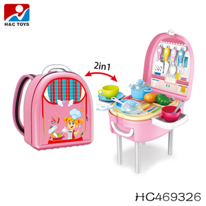 Set da Cucina Giocattolo 3 in 1 <span class=keywords><strong>per</strong></span> Bambine con Valigia in Plastica - Product Image 6